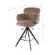 HOKER OBROTOWY HERB TAUPE