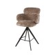 HOKER OBROTOWY HERB TAUPE