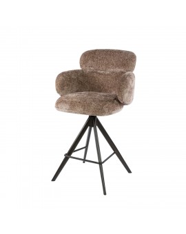 HOKER OBROTOWY HERB TAUPE