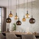 LAMPA WISZĄCA ICARDI METALOWA BRĄZOWA