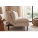 SOFA ROZKŁADANA COCOONING 3-OSOBOWA SZTRUKS BEŻOWA