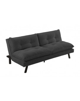 SOFA ROZKŁADANA COCOONING 3-OSOBOWA SZTRUKS SZARA