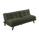 SOFA ROZKŁADANA COCOONING 3-OSOBOWA SZTRUKS ZIELONA