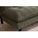 SOFA ROZKŁADANA COCOONING 3-OSOBOWA SZTRUKS ZIELONA