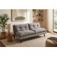 SOFA ROZKŁADANA COCOONING 3-OSOBOWA SZARA