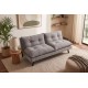 SOFA ROZKŁADANA COCOONING 3-OSOBOWA SZARA