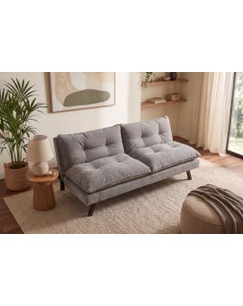 SOFA ROZKŁADANA COCOONING 3-OSOBOWA SZARA