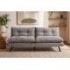 SOFA ROZKŁADANA COCOONING 3-OSOBOWA SZARA