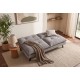 SOFA ROZKŁADANA COCOONING 3-OSOBOWA SZARA