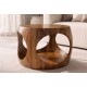 STOLIK KAWOWY ORGANIC LOOP 60 CM PALISANDER