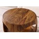 STOLIK KAWOWY ORGANIC LOOP 60 CM PALISANDER