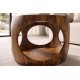 STOLIK KAWOWY ORGANIC LOOP 60 CM PALISANDER