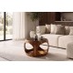STOLIK KAWOWY II ORGANIC LOOP 60 CM PALISANDER