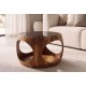 STOLIK KAWOWY II ORGANIC LOOP 60 CM PALISANDER