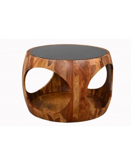 STOLIK KAWOWY II ORGANIC LOOP 60 CM PALISANDER