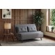 SOFA ROZKŁADANA SMART MULTIFUNCTION WELUR SZARA