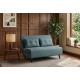 SOFA ROZKŁADANA SMART MULTIFUNCTION WELUR PETROL