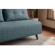 SOFA ROZKŁADANA SMART MULTIFUNCTION WELUR PETROL