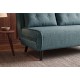 SOFA ROZKŁADANA SMART MULTIFUNCTION WELUR PETROL