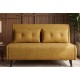 SOFA ROZKŁADANA SMART MULTIFUNCTION WELUR MUSZTARDOWA