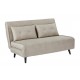 SOFA ROZKŁADANA SMART MULTIFUNCTION WELUR BEŻOWA