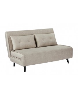 SOFA ROZKŁADANA SMART MULTIFUNCTION WELUR BEŻOWA