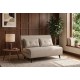 SOFA ROZKŁADANA SMART MULTIFUNCTION WELUR BEŻOWA
