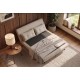 SOFA ROZKŁADANA SMART MULTIFUNCTION WELUR BEŻOWA