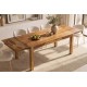 STÓŁ MAKASSAR 160-240X90 CM PALISANDER