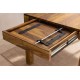 STÓŁ MAKASSAR 160-240X90 CM PALISANDER