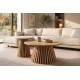 STOLIK KAWOWY VALHALLA WOOD 70 CM DĄB