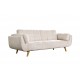 SOFA BOUTIQUE 215 CM SZTRUKS BEŻOWA