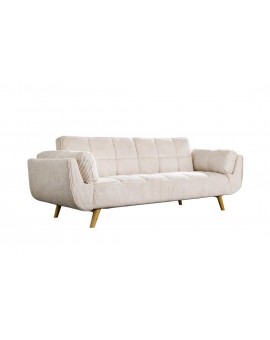 SOFA BOUTIQUE 215 CM SZTRUKS BEŻOWA