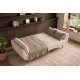 SOFA BOUTIQUE 215 CM SZTRUKS BEŻOWA