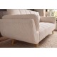 SOFA BOUTIQUE 215 CM SZTRUKS BEŻOWA