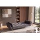 SOFA BOUTIQUE 215 CM WELUR SZARA