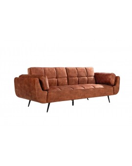 SOFA BOUTIQUE 215 CM WELUR BRĄZOWA
