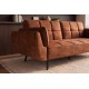 SOFA BOUTIQUE 215 CM WELUR BRĄZOWA