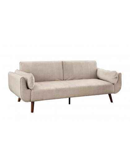 SOFA DIVANI 220 CM WELUR BEŻOWA