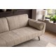 SOFA DIVANI 220 CM WELUR BEŻOWA