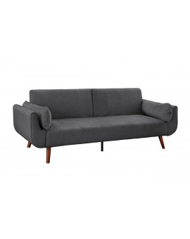 SOFA DIVANI 220 CM WELUR SZARA