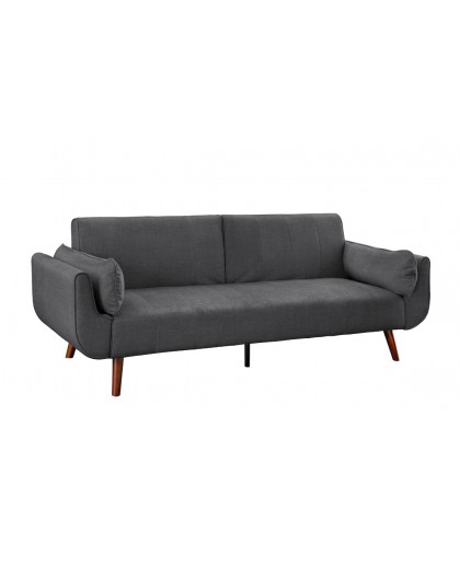 SOFA DIVANI 220 CM WELUR SZARA
