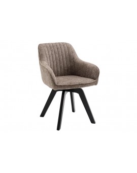 KRZESŁO OBROTOWE LIVORNO BOUCLE TAUPE