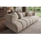 SOFA ADLON 255 CM BOUCLE SZAROBEŻOWA
