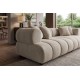 SOFA ADLON 255 CM BOUCLE SZAROBEŻOWA