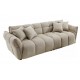 SOFA CLOUD 260 CM BOUCLE SZAROBEŻOWA