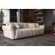SOFA CLOUD 260 CM BOUCLE SZAROBEŻOWA