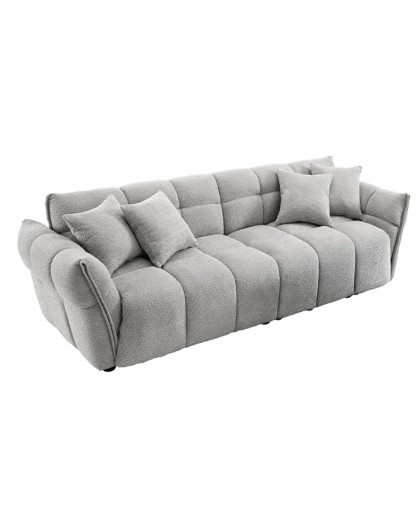 SOFA CLOUD 260 CM BOUCLE SZARA