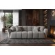 SOFA CLOUD 260 CM BOUCLE SZARA