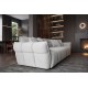 SOFA CLOUD 260 CM BOUCLE SZARA